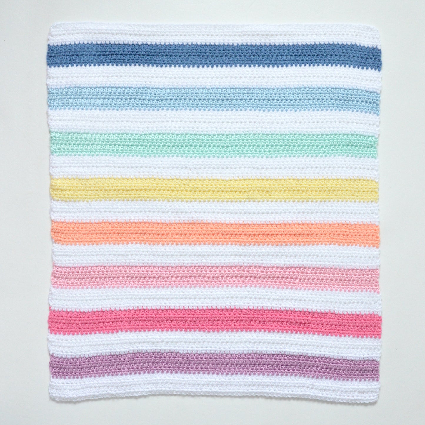 baby blanket for pastel nursery