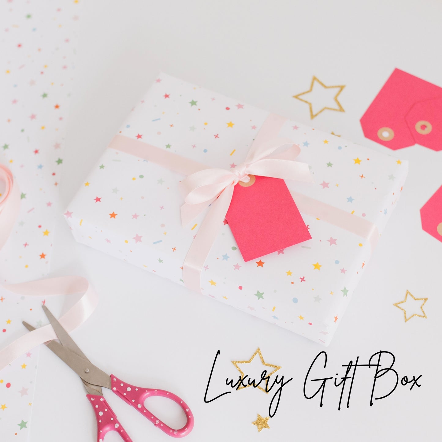 Personalised Pink and Grey Bunting
