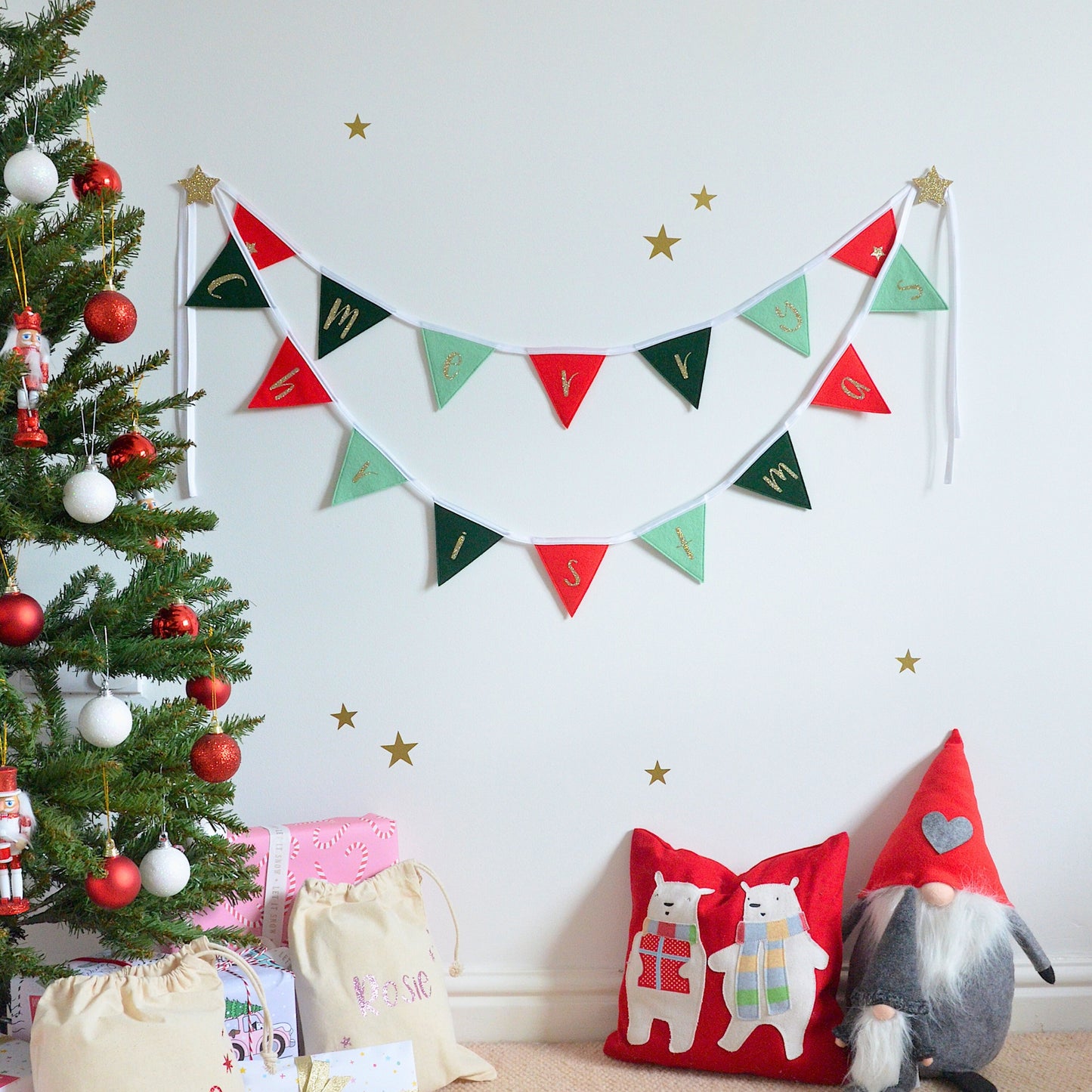 Merry Christmas bunting