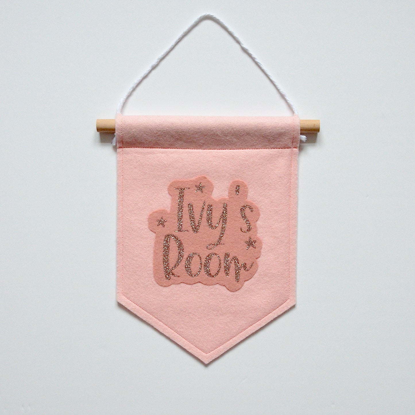 custom felt banner