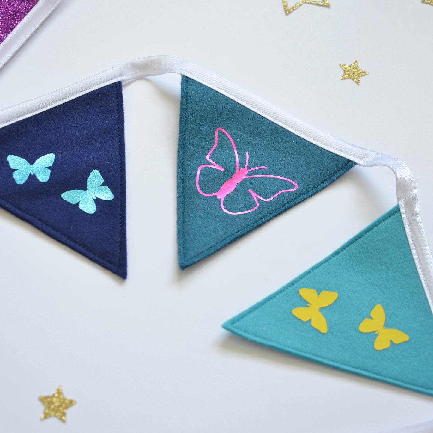 Butterfly garland - Encanto decor ideas