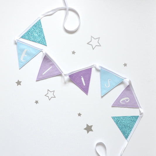 Frozen bedroom - Personalised bunting