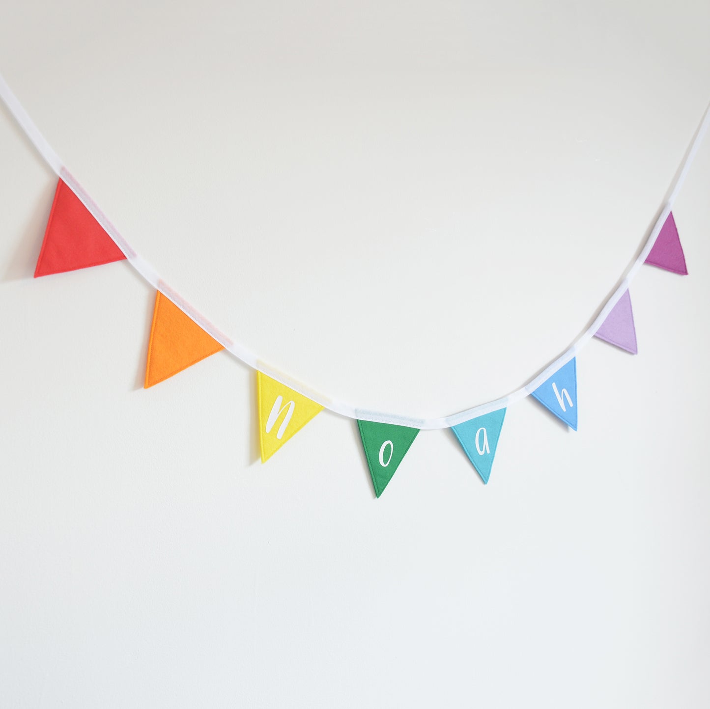 rainbow name banner