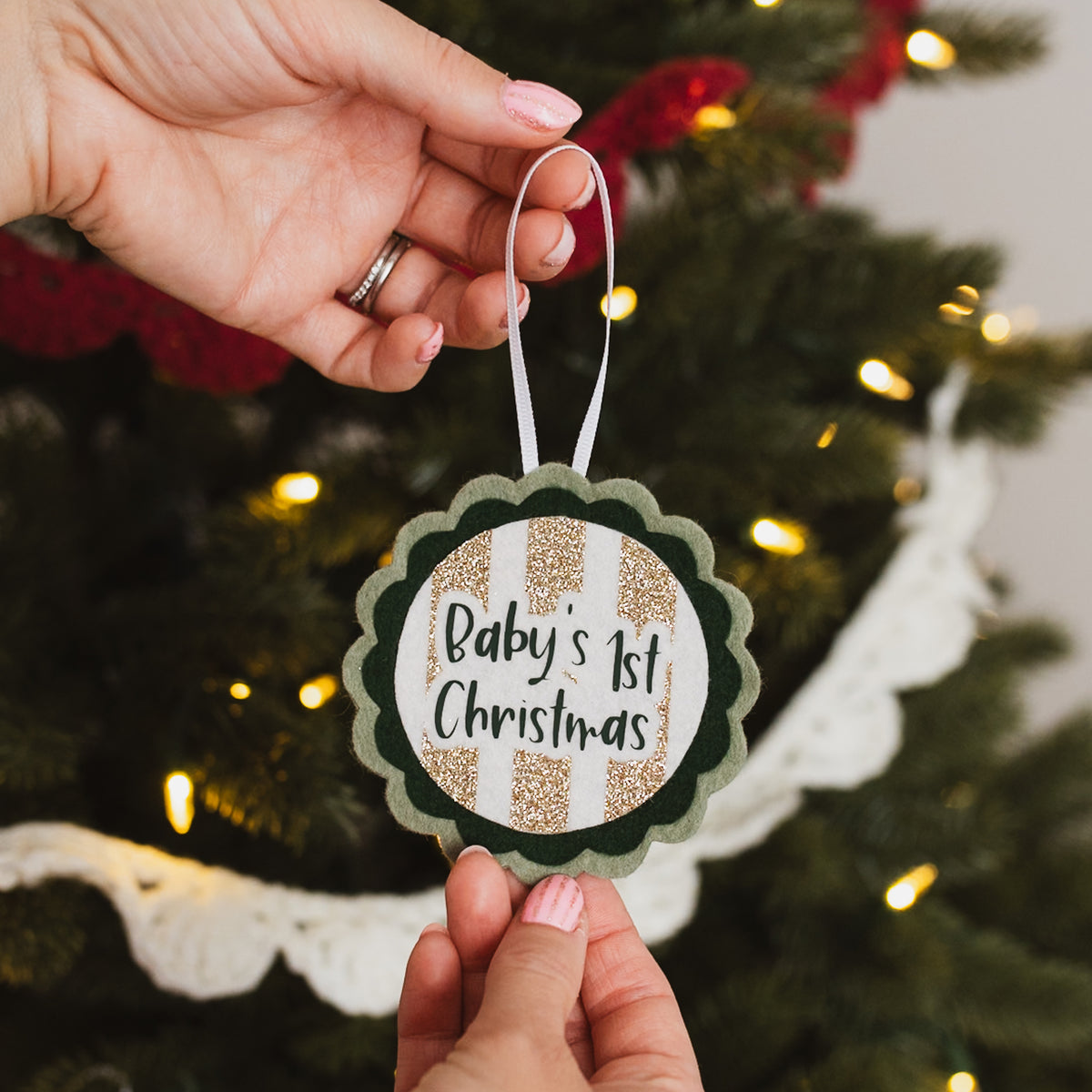 Baby's 1st Christmas tree decoration