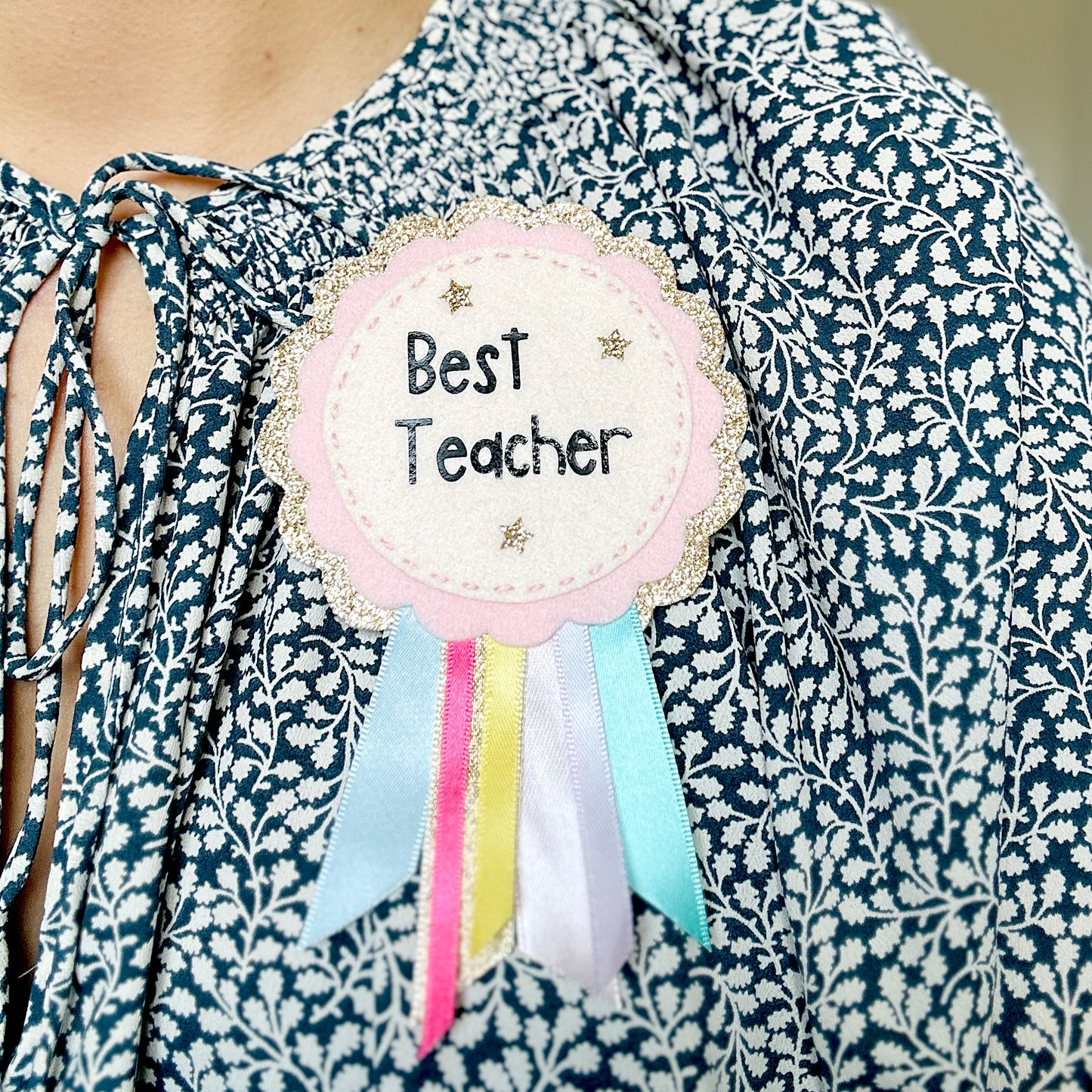 Best Teacher Badge