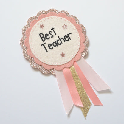 Best Teacher Badge