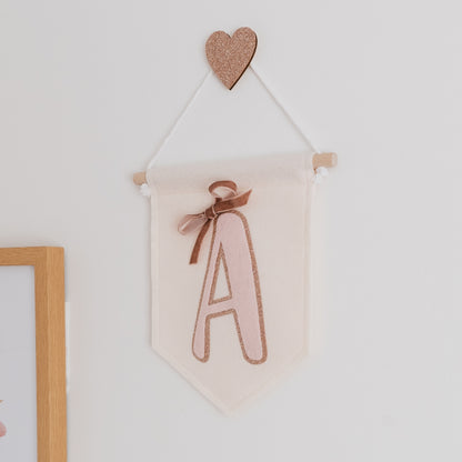 letter decor nursery