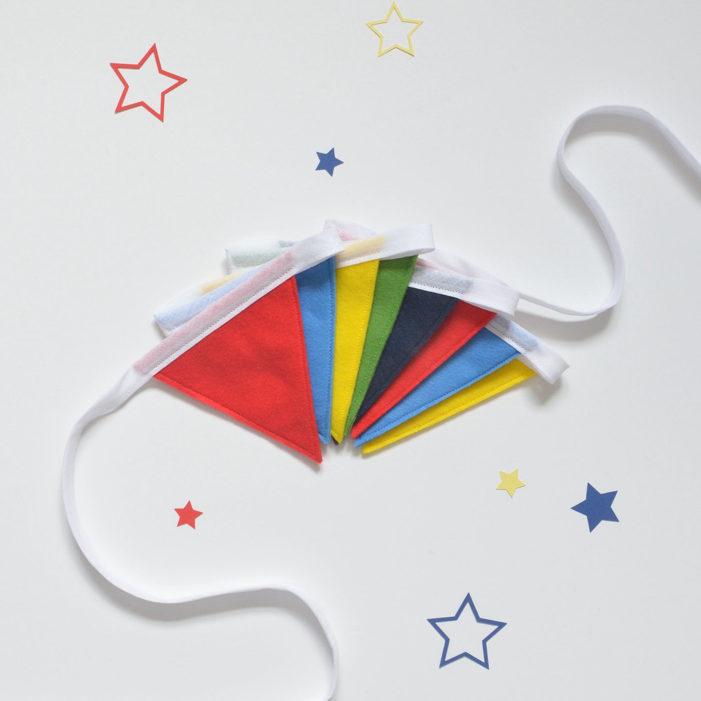 rainbow bunting