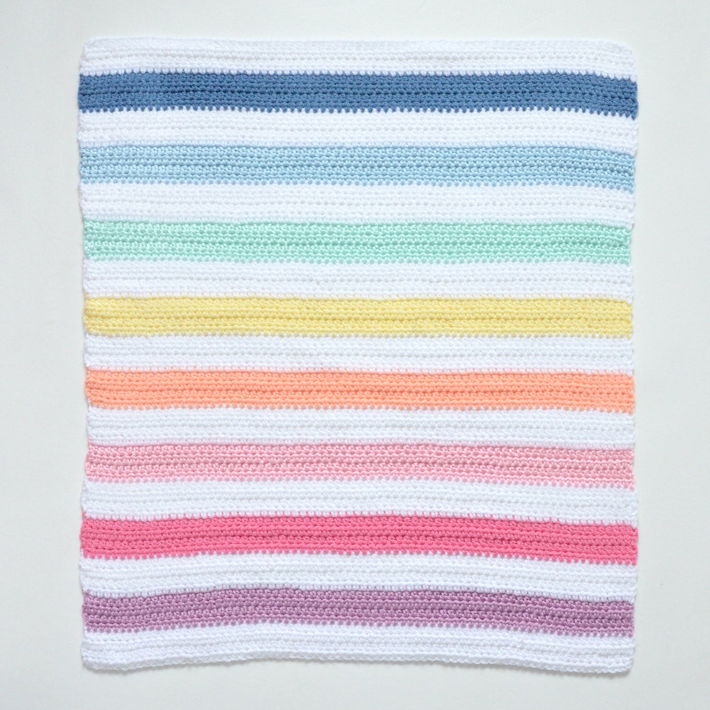 baby blanket for pastel nursery