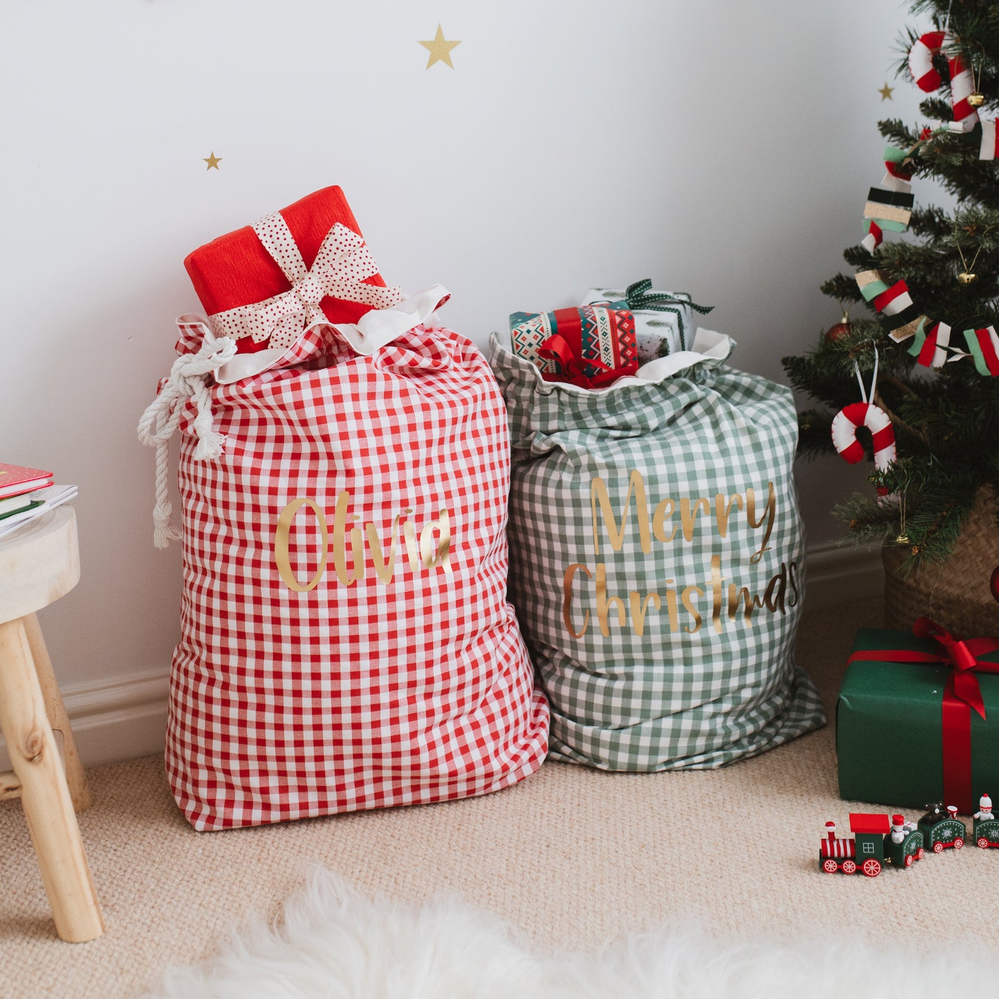 Luxury Christmas sacks