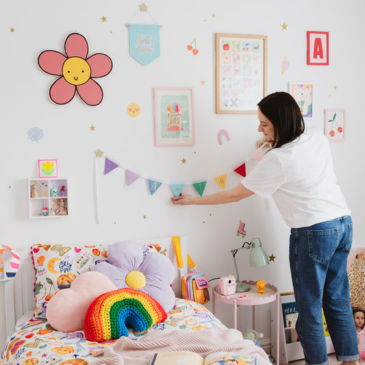 Personalised Colourful Rainbow Bunting