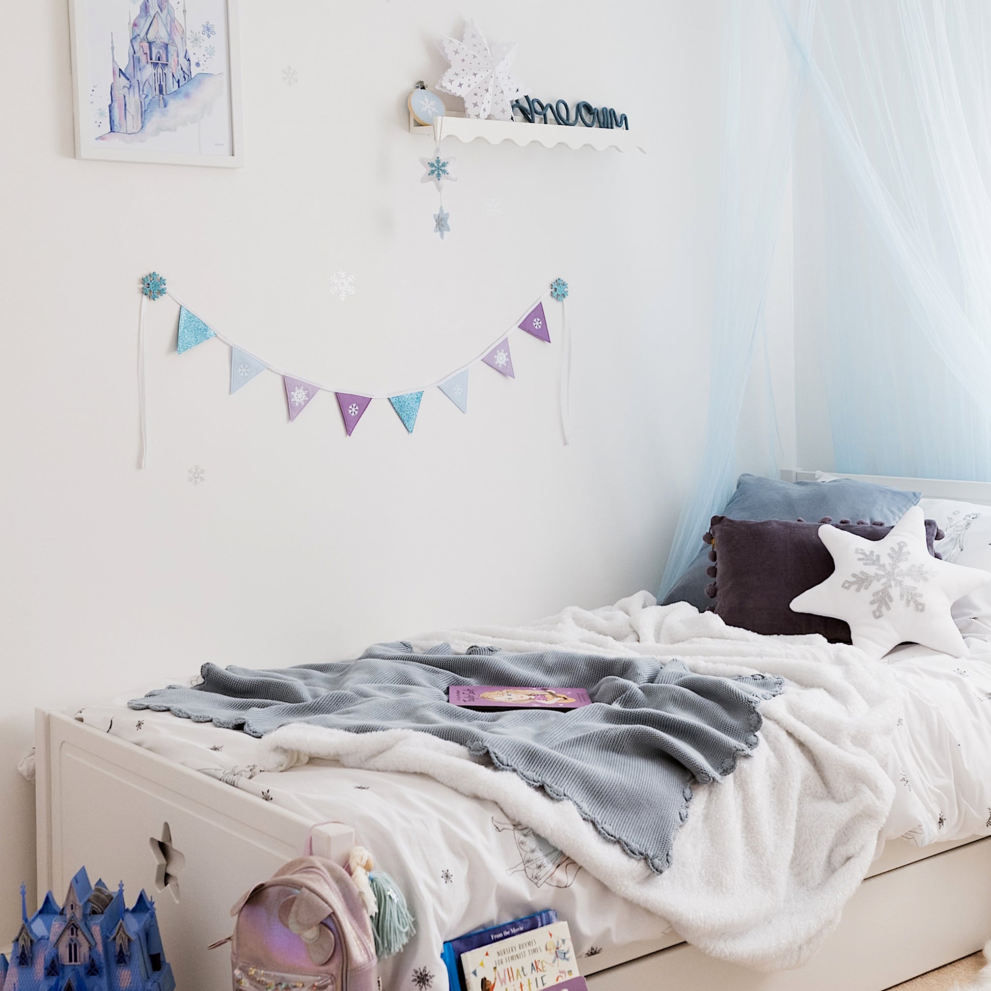 Frozen bedroom theme
