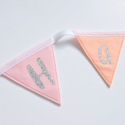 Pastel Rainbow Happy Birthday Bunting