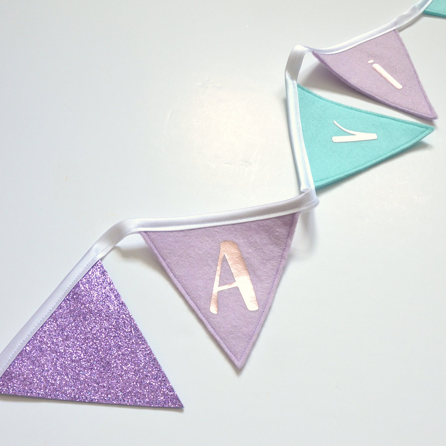 personalised bunting for girls bedroom
