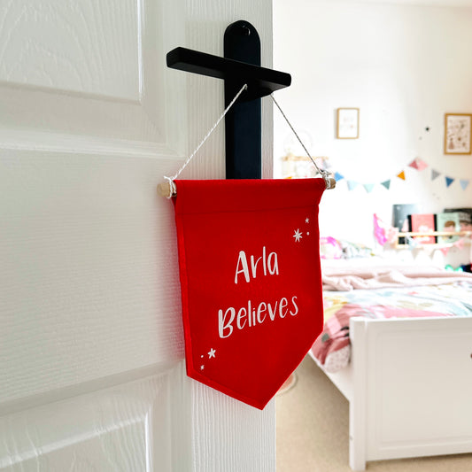 Personalised Christmas banner