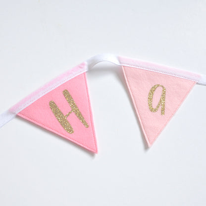 Personalised Pastel Rainbow Bunting