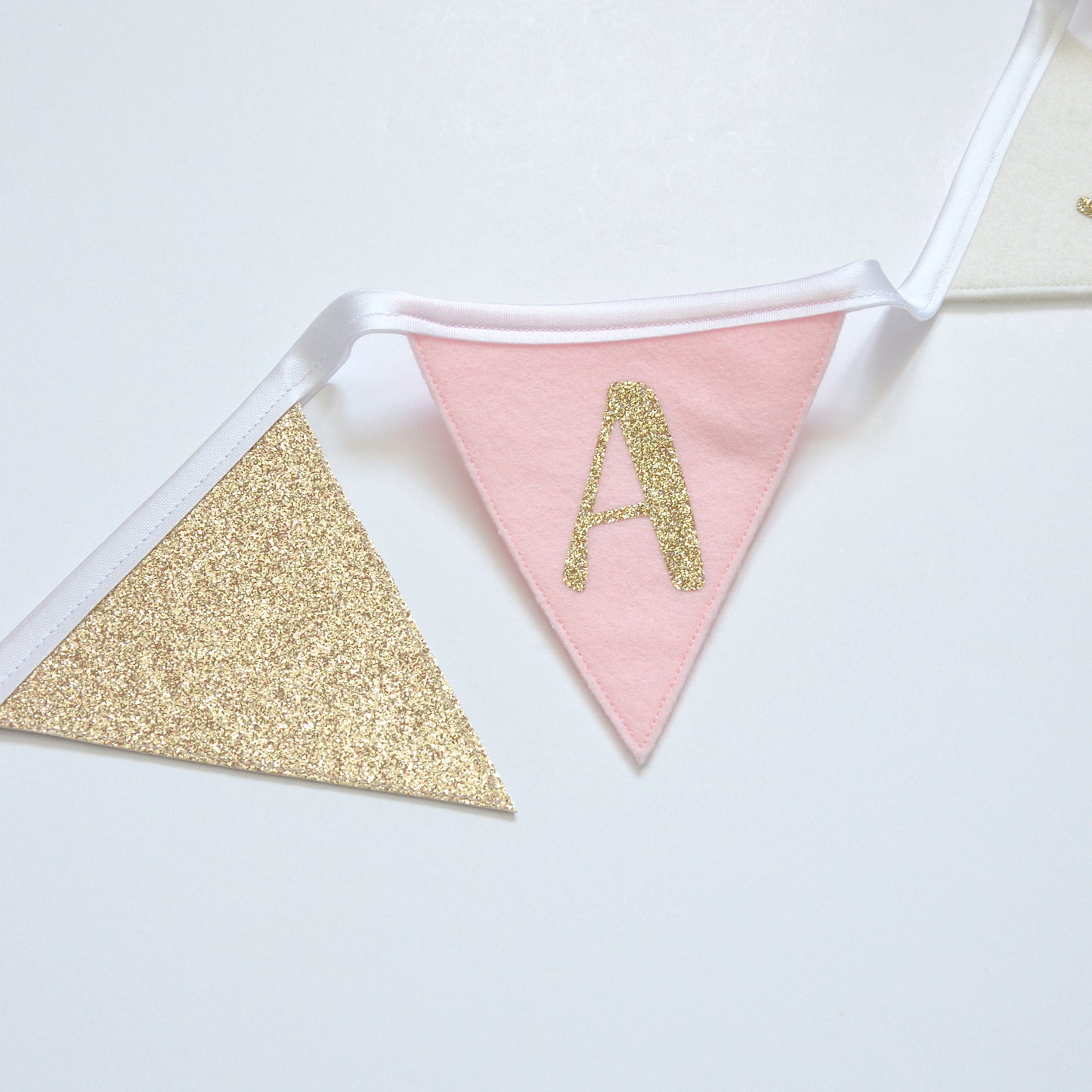 pink name bunting