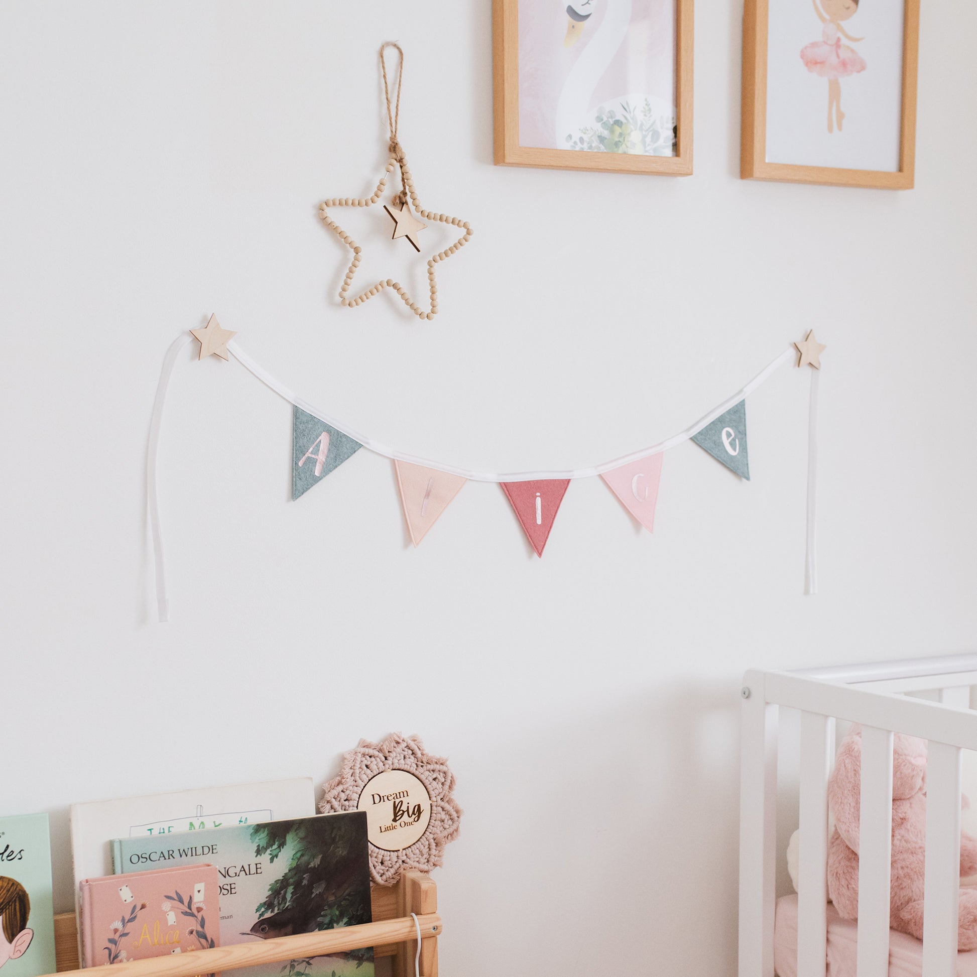 girls bedroom bunting