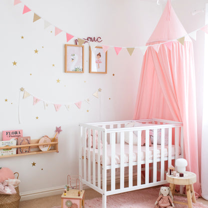 pink nursery decor