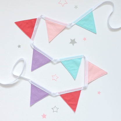 pastel bunting