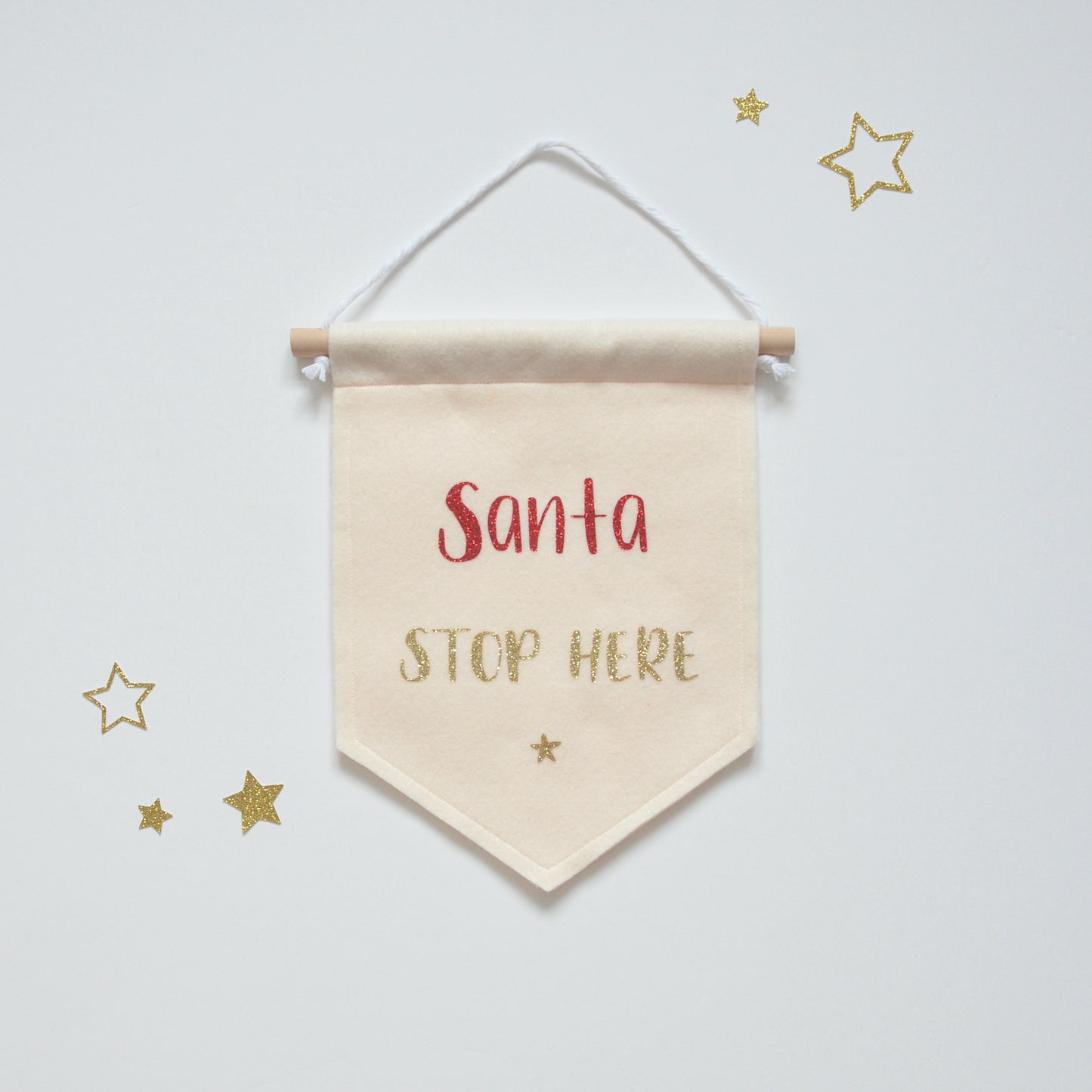 Santa sign