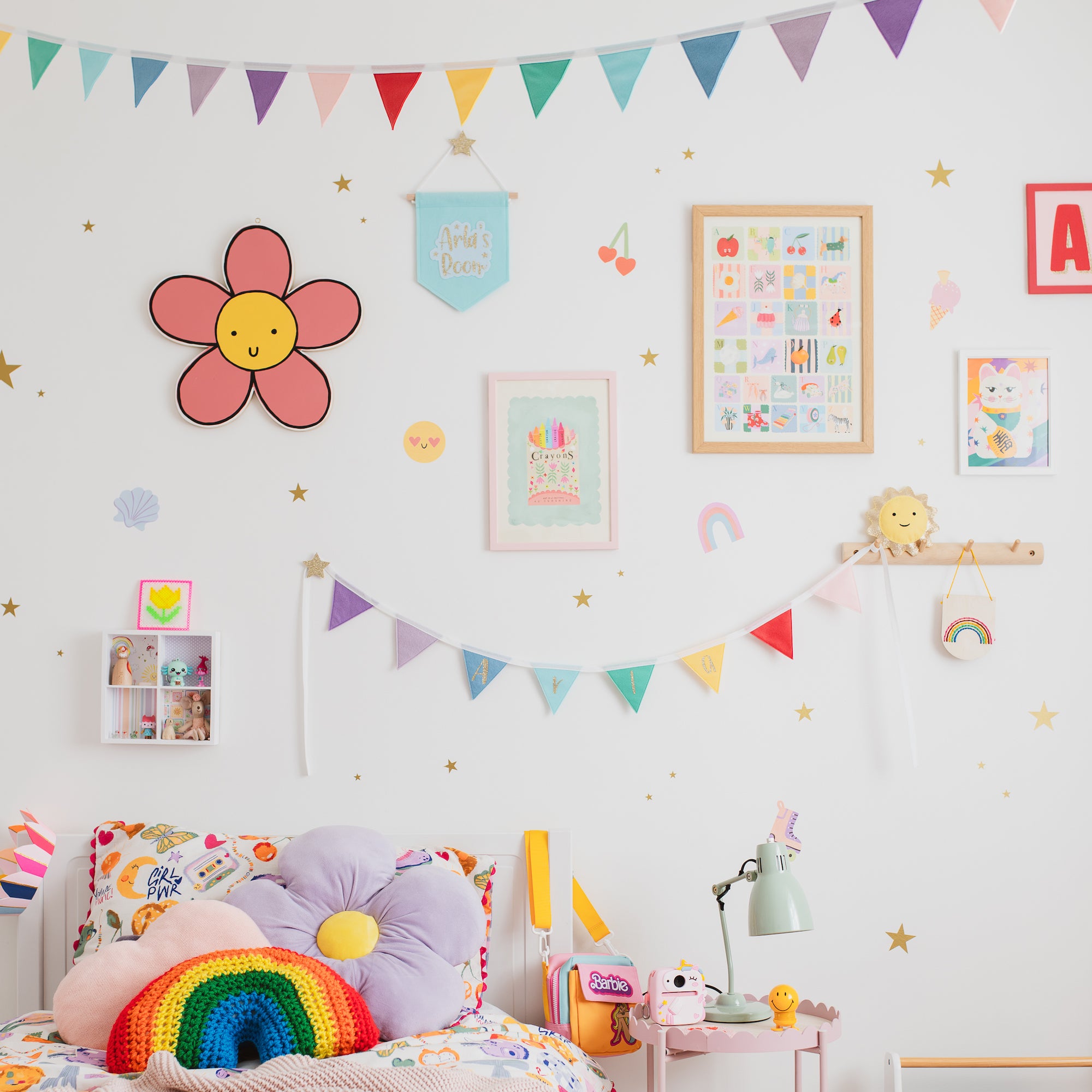 colourful kids bedroom
