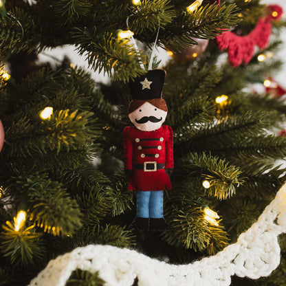 felt Christmas tree decoration