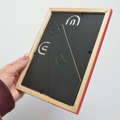 framed letter decoration