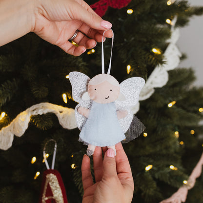 handmade fairy Christmas decoration