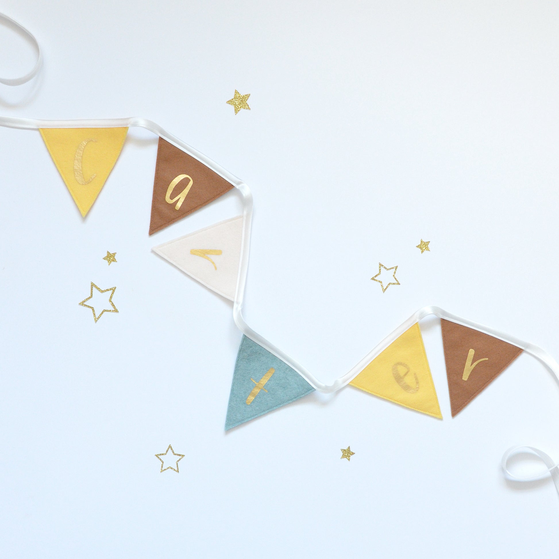personalised decor for a neutral nursery