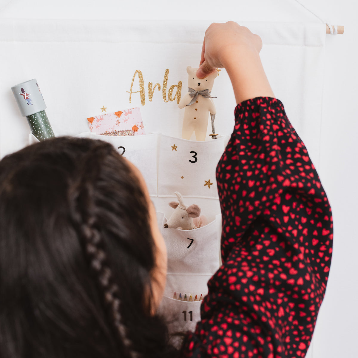 personalised advent calendar reusable