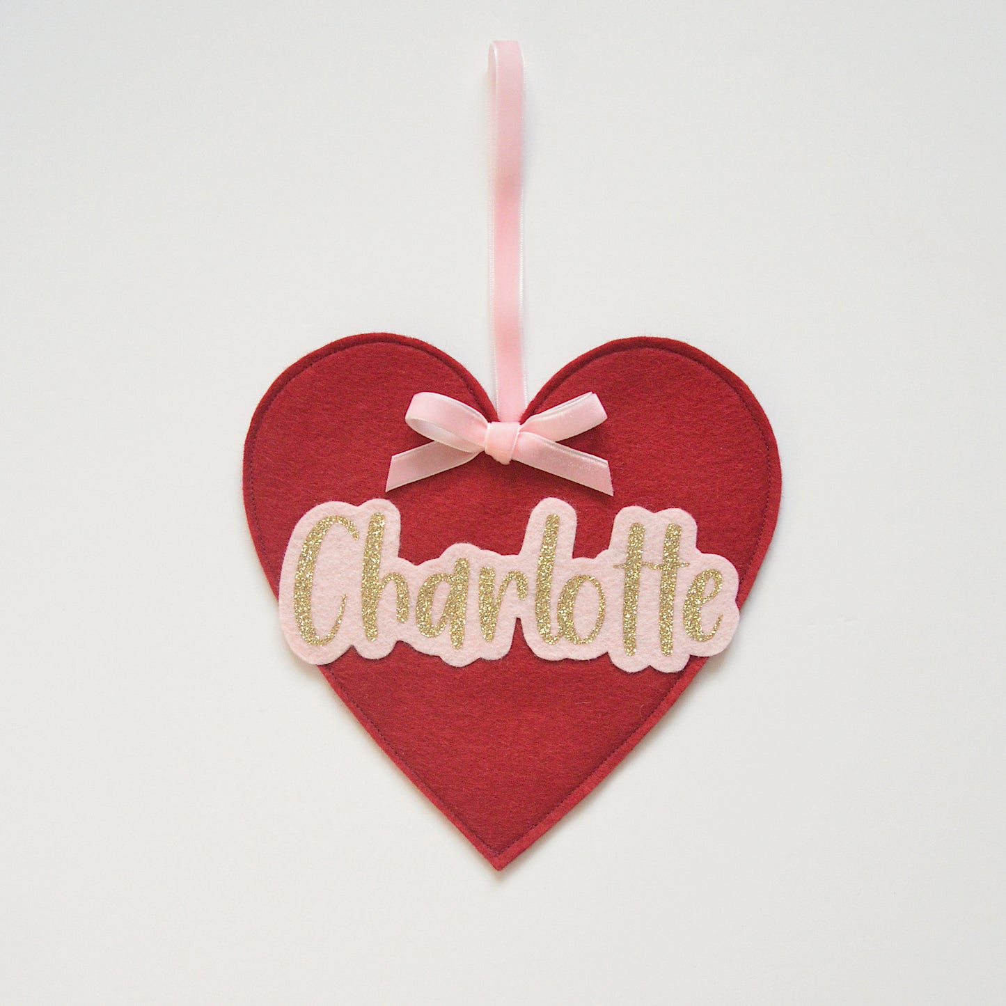 personalised valentines decoration