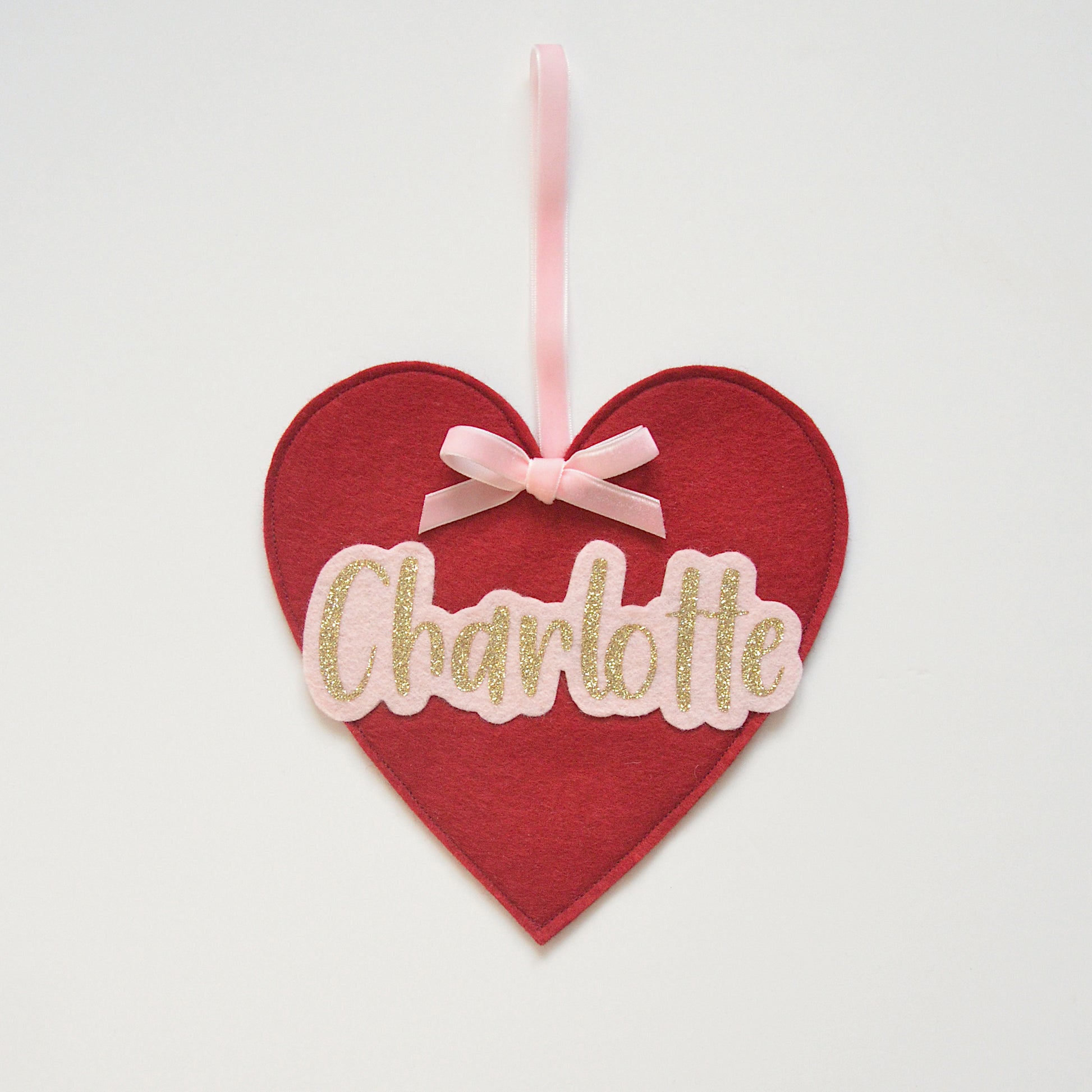 personalised valentines decoration