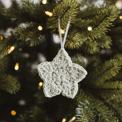 sage green christmas tree ornament