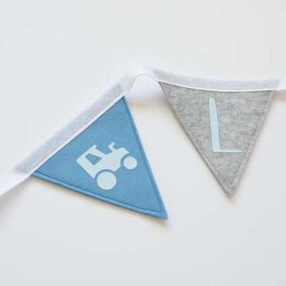 vehicle bunting for boys