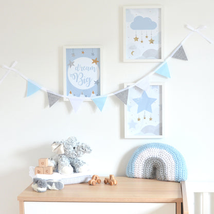 Baby boy nursery decor