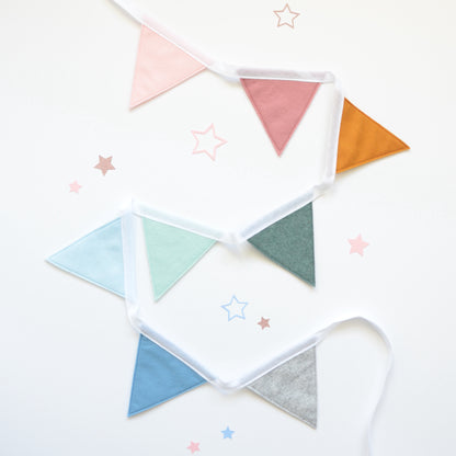 Boho Rainbow Bunting