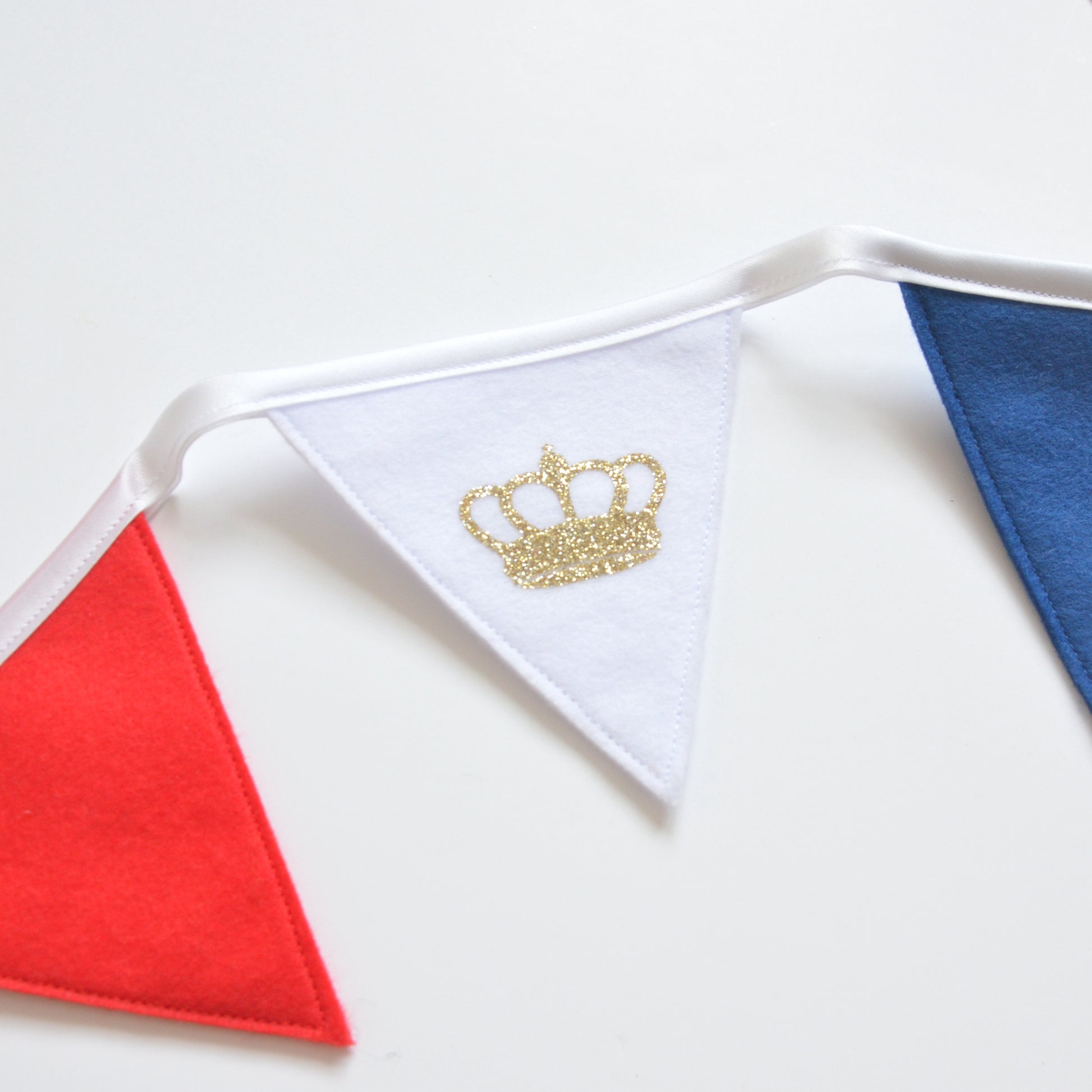 Crown bunting to celebrate the King's Coronation 2023