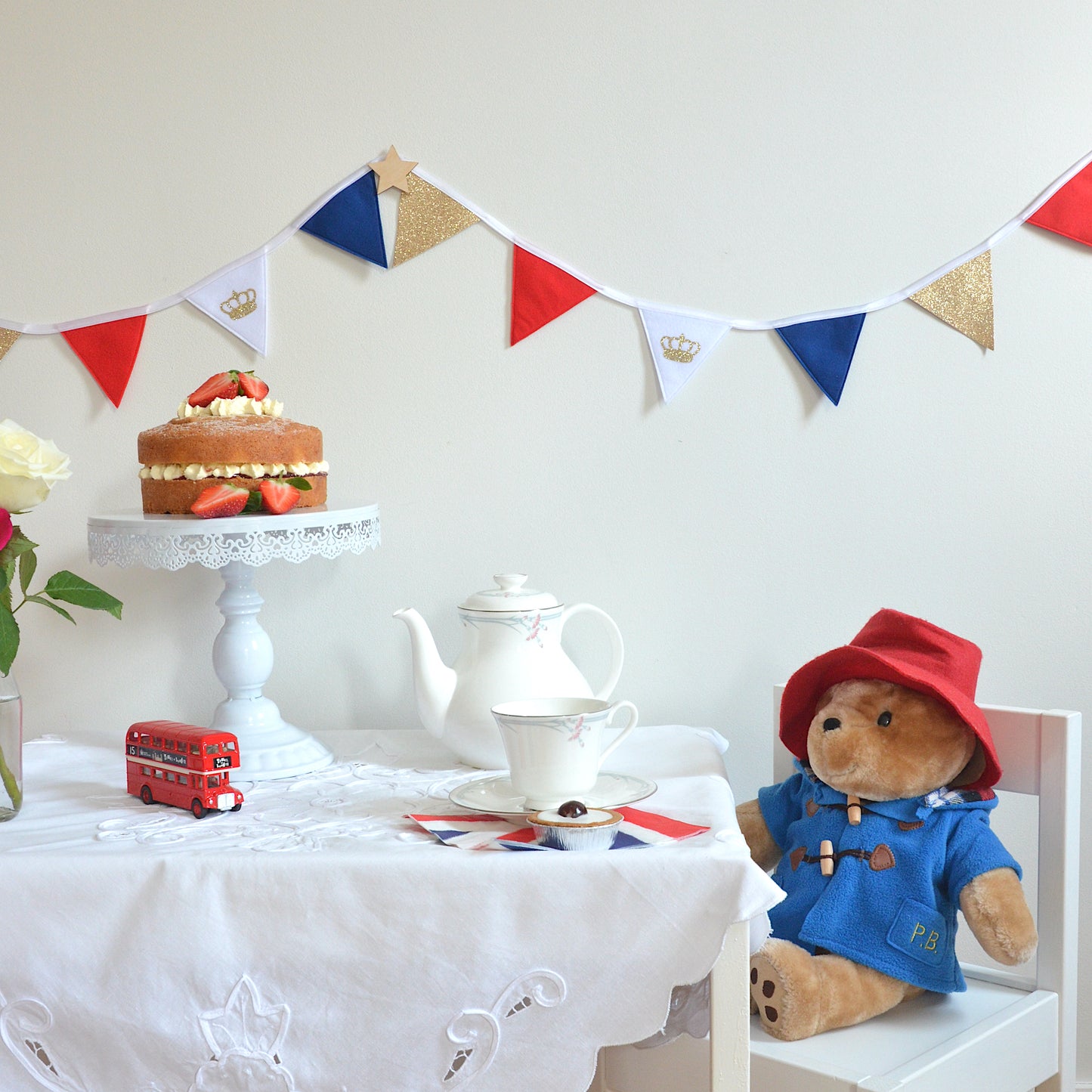 British theme tea party