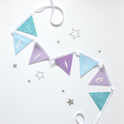 Frozen bedroom - Personalised bunting