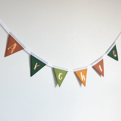 Personalised Jungle Safari Bunting