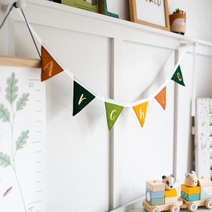 Personalised Jungle Safari Bunting