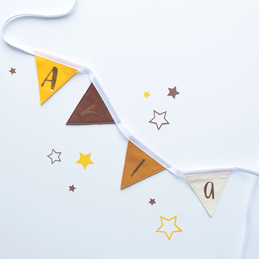 Personalised Lion's Den Bunting