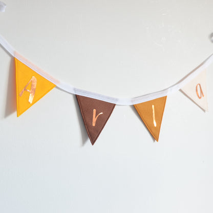 Personalised Lion's Den Bunting