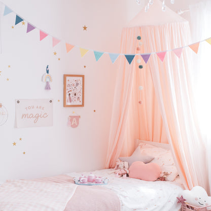 Pastel Rainbow Bunting