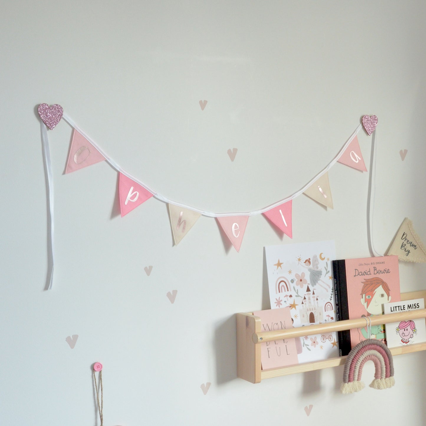 personalised decorations for girls bedroom